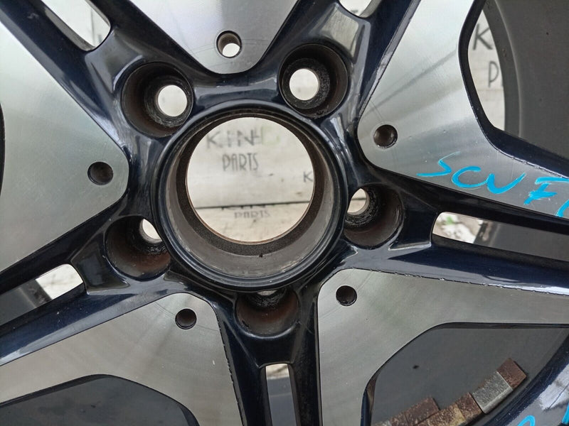 MERCEDES A W176 AMG GENUINE ALLOY WHEEL RIM 18" 7.5J ET52 TYRE 225/40 R18