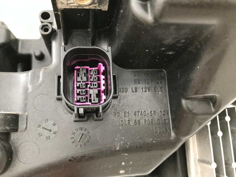 AUDI E-TRON COMPLETE RIGHT SIDE FRONT HEADLIGHT GENUINE, ECU BALLAST 4KE941040A