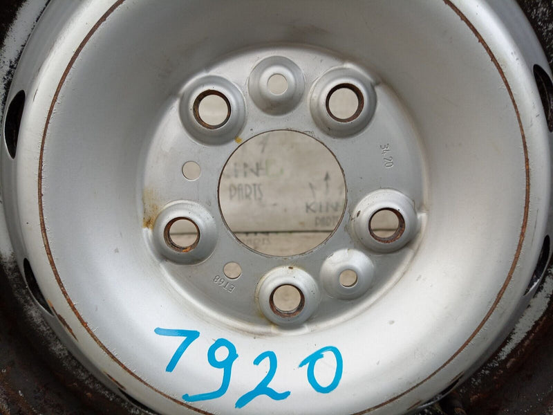 FIAT DUCATO RENAULT BOXER RELAY STEEL WHEEL 15" ET68 + TYRE 215x70x15C