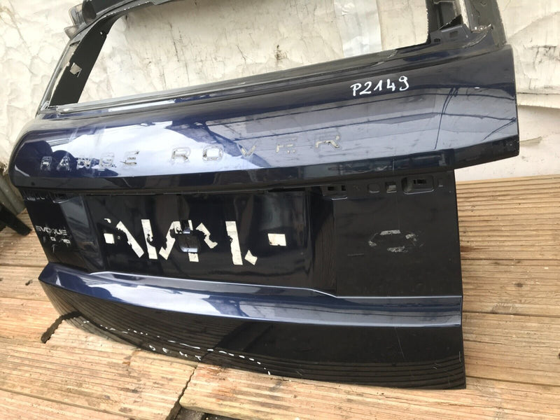RANGE ROVER EVOQUE SD4 5-DR 2011-2015 BOOT LID TAILGATE IN BLUE GENUINE
