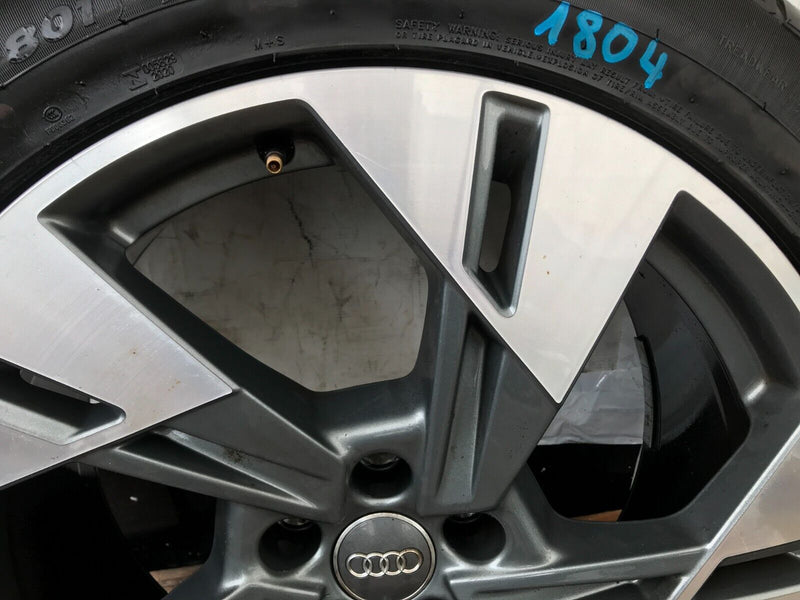 AUDI Q4 E-TRON GENUINE ALLOY WHEEL RIM 20' 9Jx20H2 ET38 & TYRE 255x50 R20