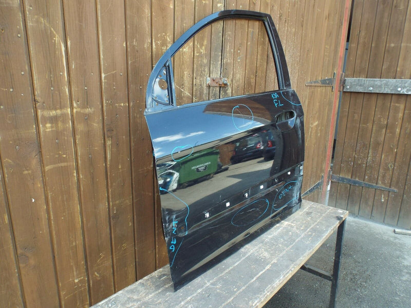 Kia Picanto 2003-2011 5 Door Front Door Left Passenger Side N/S Black