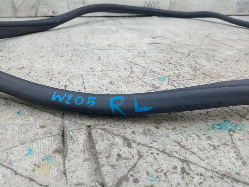 MERCEDES C CLASS W205 2016-21 REAR DOOR LEFTT SIDE RUBBER SEAL A20569700151  #