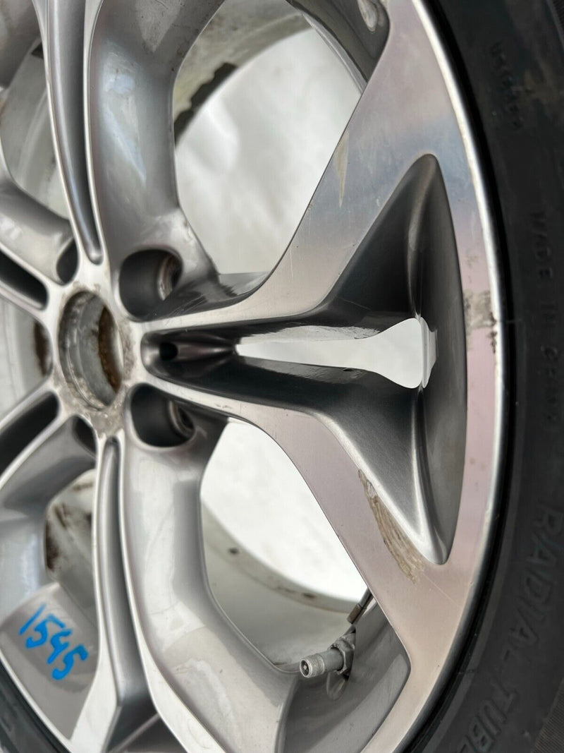 BMW X3 X4 GENUINE 18" ALLOY WHEEL 8J ET43 RIM & TYRE 245/50/18 6862889