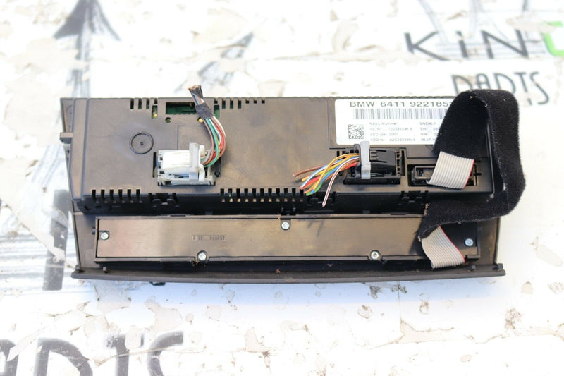 BMW 3 SERIES E91 2005-2013 TOURING HEATER CONTROL PANEL AIR CON BLACK 9221853