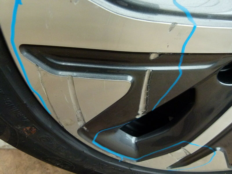 KIA NIRO S LINE ALLOY WHEEL 17" 7JX1H2 ET50 52910-Q4100 TYRE 215/55 R17