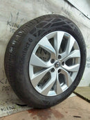 RENAULT CAPTUR MK1 GENUINE 17" ALLOY WHEEL 7Jx17 CH5-35 TYRE 215/60 R17