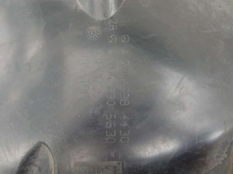 MERCEDES C W204 2008-14 FRONT RIGHT WHEEL MUD GUARD COVER A2046984430