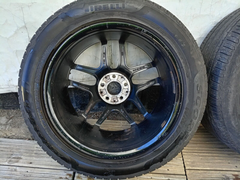 MERCEDES GLC X253 AMG SET OF 19" ALLOY WHEELS RIMS 8J ET38 A2534011800