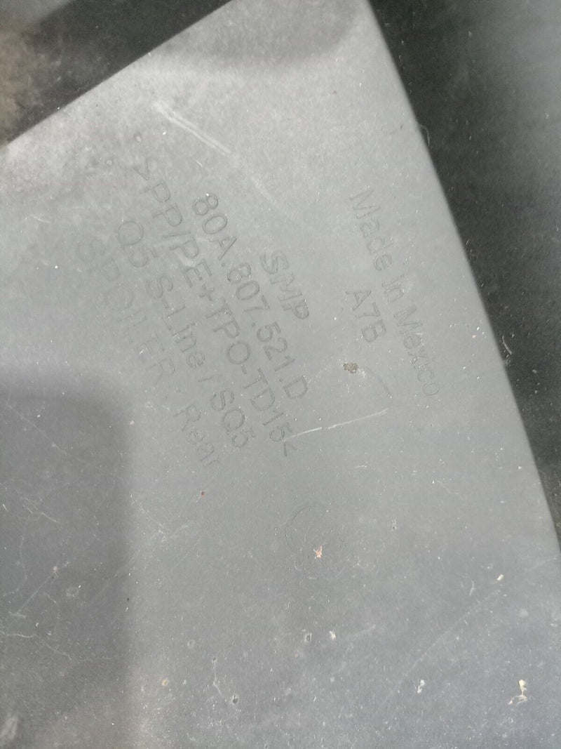 AUDI Q5 SQ5 S-LINE 2016-2020 REAR BUMPER PDC GENUINE 80A807521D