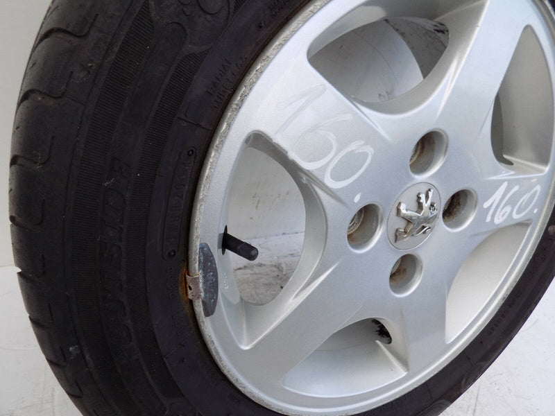 PEUGEOT 207 GENUINE 14' ALLOY WHEEL 5,5Jx14 ET-34 TYRE R14 (160) KING PARTS