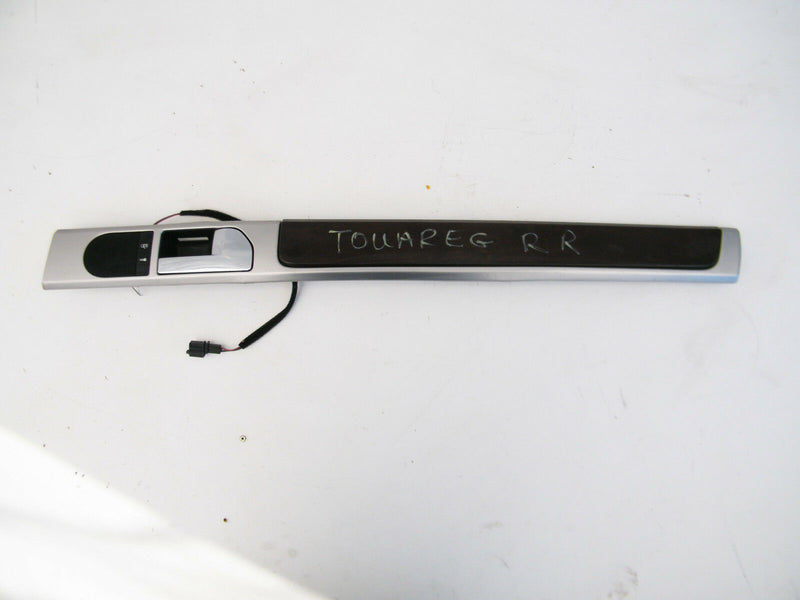 VW TOUAREG MK1 7L 02-06 REAR DOOR MOULDING TRIM PANEL HANDLE SPEAKER RIGHT SIDE
