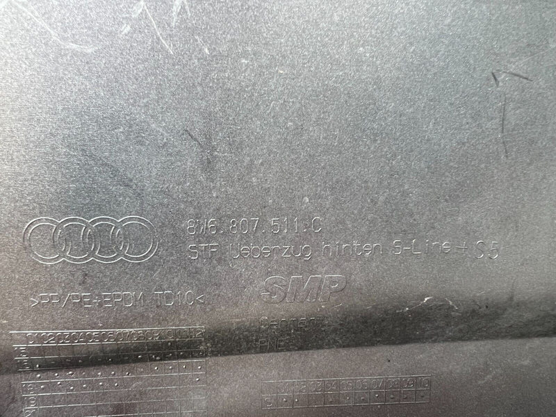 AUDI A5 B9 COUPE S-LINE S5 2016-2019 REAR BUMPER PDC 8W6 807 511C