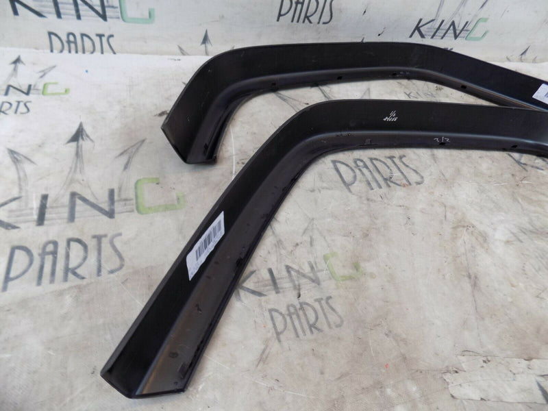 MERCEDES-BENZ G CLASS W463 2018+ REAR LEFT&RIGHT WHEEL ARCH TRIMS FLARES BLACK