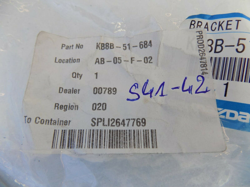 MAZDA CX5 2017-ON FRONT RIGHT FOG LIGHT BRACKET SUPPORT KB8B-50-C12B /S41-42