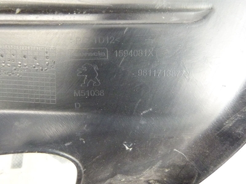 VAUXHALL ZAFIRA C 2011–18 FRONT BUMPER RIGHT CORNER GENUINE 9811713877