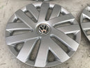 VOLKSWAGEN POLO 2009-2018 GENUINE CAPS 4x WHEEL TRIMS 15' CAP COVERS 6R0601147C