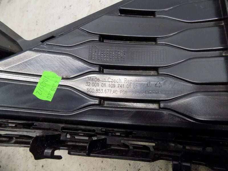 VW GOLF R MK7 2017-2020 GENUINE FRONT LOWER GRILL 5G0853677AC FACELIFT
