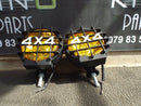 2xHalogen 4x4 4WD Roof Bumper Fog Lamp JEEP SUV VAN Sport Yellow Set