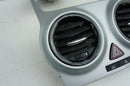 VAUXHALL CORSA D 2006-2014 CENTRE CONSOLE WITH HAZARD SWITCH SILVER 13204955