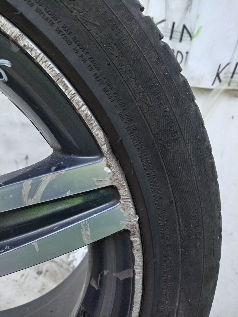 BMW F20 17" ALLOY WHEEL RIM 7.5J ET43 & TYRE 225/45/18 6850151