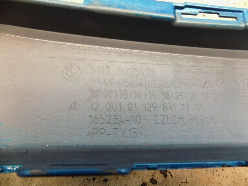 BMW 2 SERIES F44 2020-ON GRAN COUPE M SPORT FRONT BUMPER BLUE 51118075476