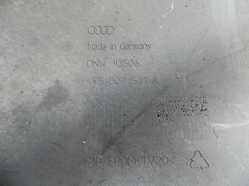 AUDI A6 C6 PDC 2004-2008 SALOON REAR BLACK BUMPER GENUINE 4F5807511 (7618)