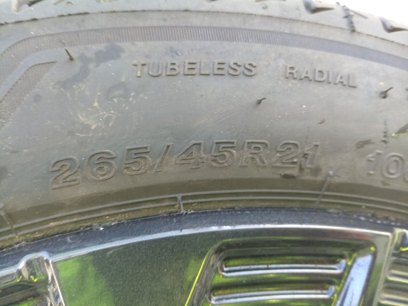 AUDI E-TRON RSQ8 SQ7 SINGLE ALLOY WHEEL RIM 21" 9.5J ET36 &TYRE 265/45/21