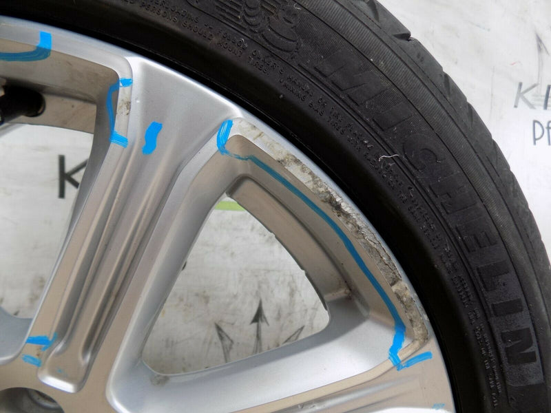VOLVO V40 17" GENUINE 8 SPOKE WHEEL 17" ALLOY WHEEL + TYRE 7.5Jx17 ET52.5
