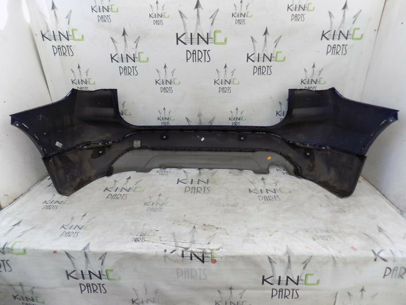 BMW X1 F48 2016-2019 NAVY BLUE REAR BUMPER GENUINE PDC HOLES 51127332323
