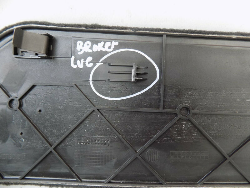 BMW F10 F11 GREY CENTRE CONSOLE CARPET TRIM GENUINE L+R 9171567 9171568