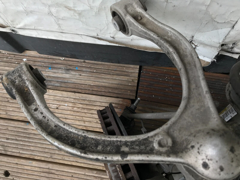 MERCEDES GLC X253 4MATIC COMPLETE FRONT LEFT LEG 3x WISHBONE ARMS HUB CALIPER