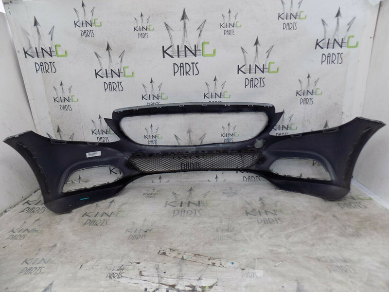 MERCEDES C CLASS W205 2014-2016 FRONT BUMPER GENUINE SILVER A2058850125