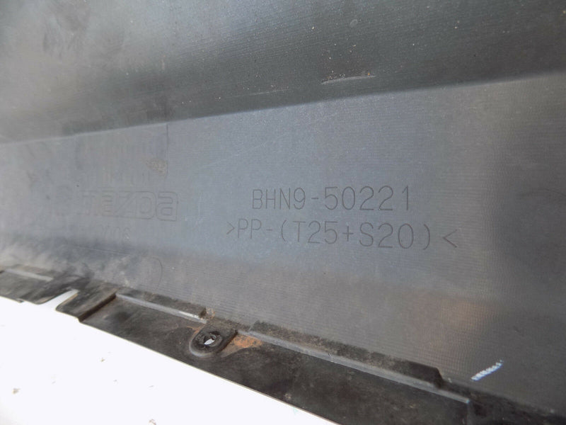 MAZDA 3 MK3 2013-2015 HATCHBACK GREY REAR BUMPER GENUINE PDC BHN950221