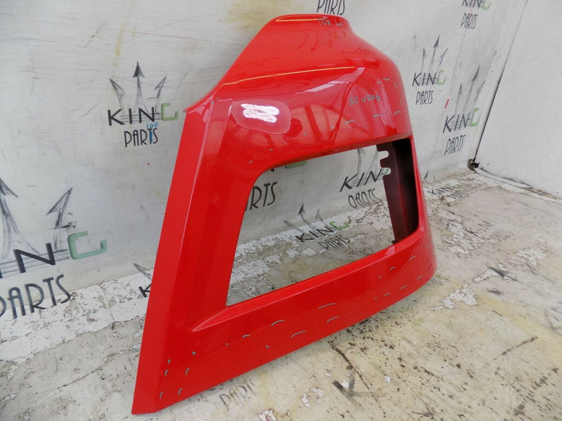 MAN TGX EURO 6 2020-ON LEFT BUMPER CORNER HEADLIGHT SURROUND RED MAN-8141610
