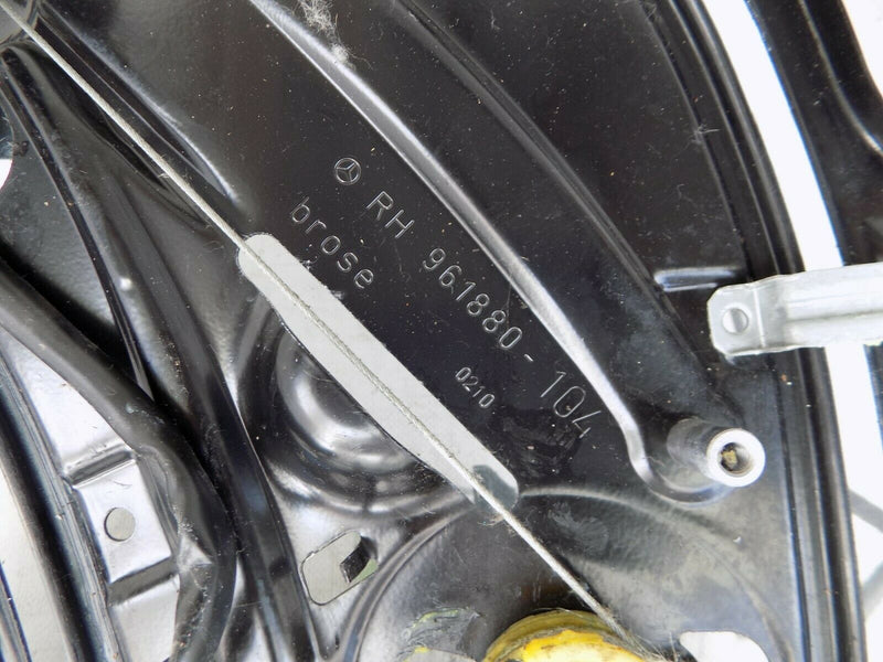 MERCEDES BENZ E CLASS C207 2010-17 CONVERTIBLE REAR RIGHT REGULATOR A2076701603