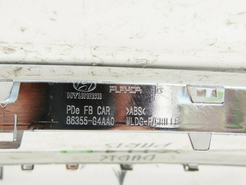 HYUNDAI I30 2018-ON FASTBACK FRONT GRILLE CHROME TRIM SURROUND 86355-G4AA0