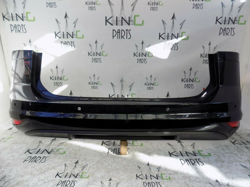 VW TOURAN II MK2 5T 2015-2018 BLUE REAR BUMPER GENUINE 4x PDC 5TA807421 AB