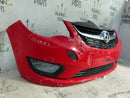 VAUXHALL VIVA (OPEL KARL) 2014-2019 RED FRONT BUMPER GENUINE 94514484