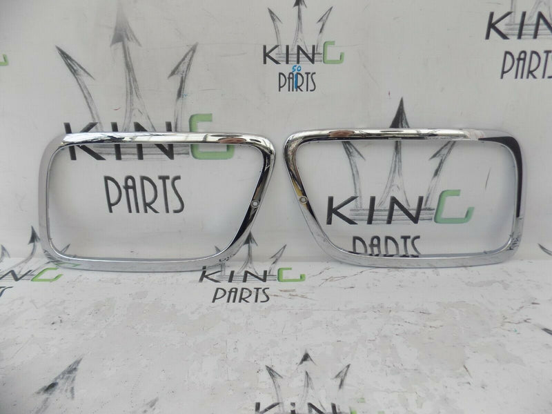 MERCEDES ACTROS MP3 08-13 HEADLIGHT CHROME SURROUND TRIM LEFT & RIGHT PAIR
