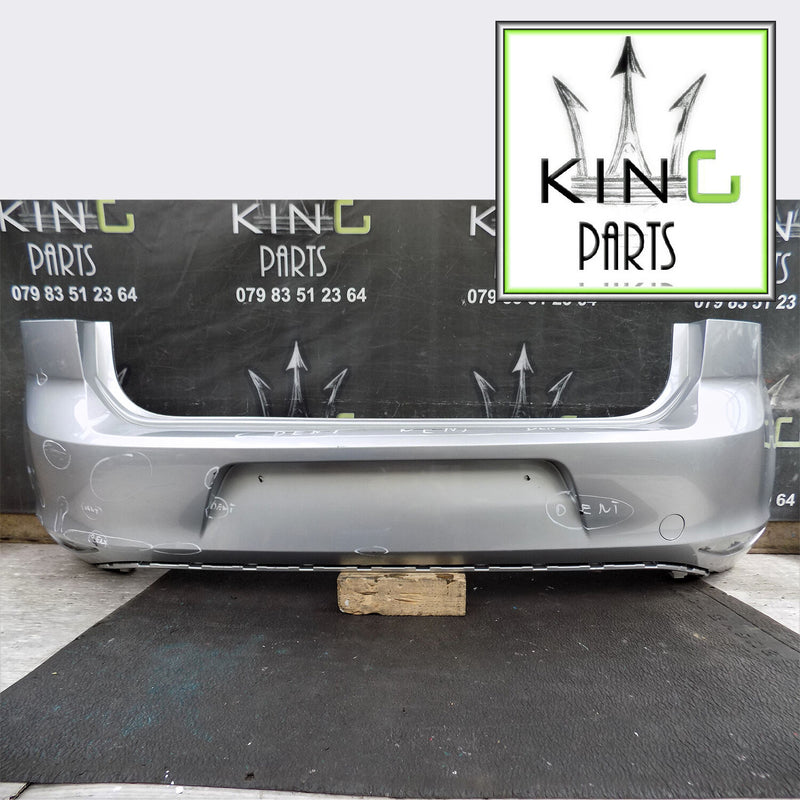 VW GOLF MK7 VII 2013-ON 5G6 REAR BUMPER SILVER GENUINE PDC 5G6807421 (3895)