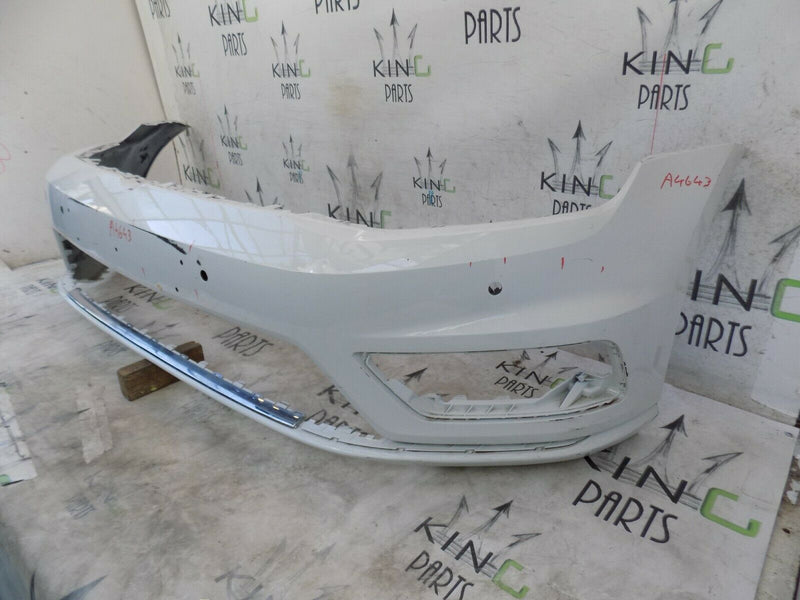 VW GOLF MK7 R LINE 2013-2017 FRONT BUMPER IN WHITE GENUINE 5G0807221AL