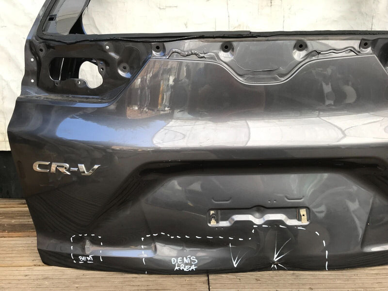 HONDA CRV CR-V MK5 AWD 2017-2022 GENUINE BOOT LID TAILGATE PANEL in GREY