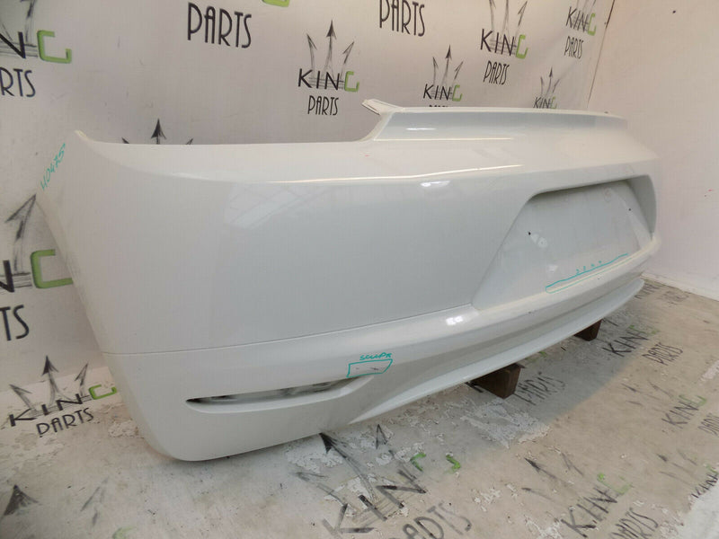 VW SCIROCCO Pre-Facelift 2008 - 2013 WHITE REAR BUMPER GENUINE 1K8807421