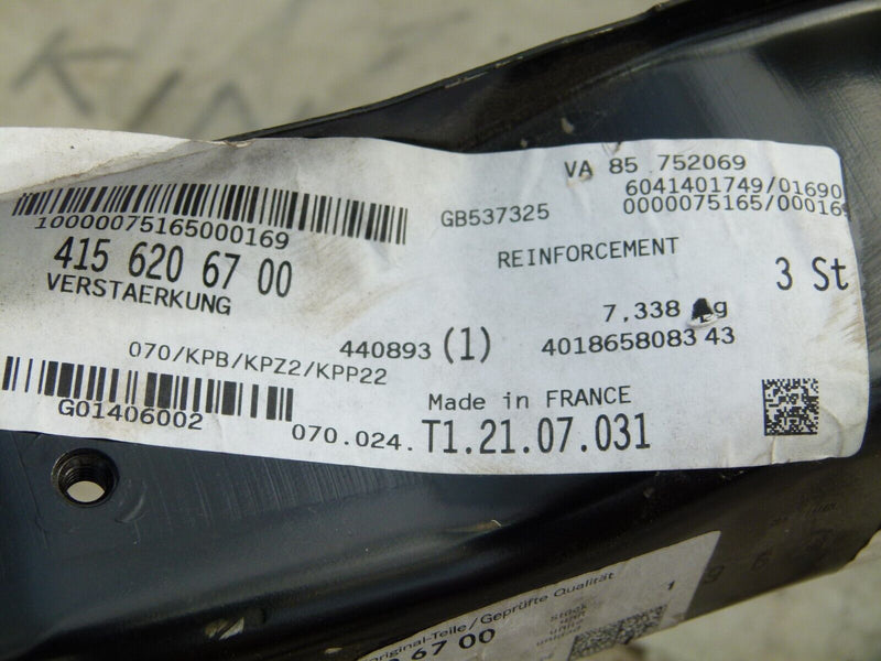 MERCEDES CITAN W415 LEFT SIDE FRONT BUMPER REINFORCER A4156206700