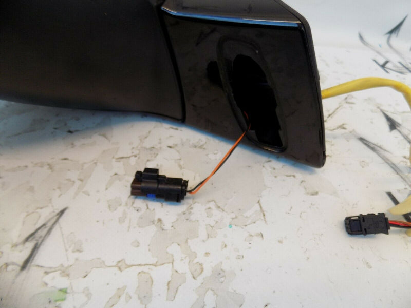 PEUGEOT 308 2008-2013 T7 MK1 LEFT DOOR SIDE WING MIRROR BLACK