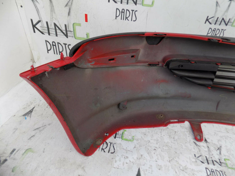 PEUGEOT 206 MK1 1998-2003 RED FRONT BUMPER GENUINE 9625078477