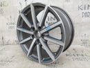 AUDI A3 WHEEL ALLOY RIM E-8JX18H2 ET46 8V0601025AQ 18" GENUINE