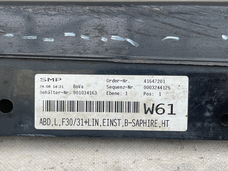 BMW 3 SERIES F30 F31 2012-19 GENUINE LEFT PASSENGER SIDE SKIRT SILL COVER