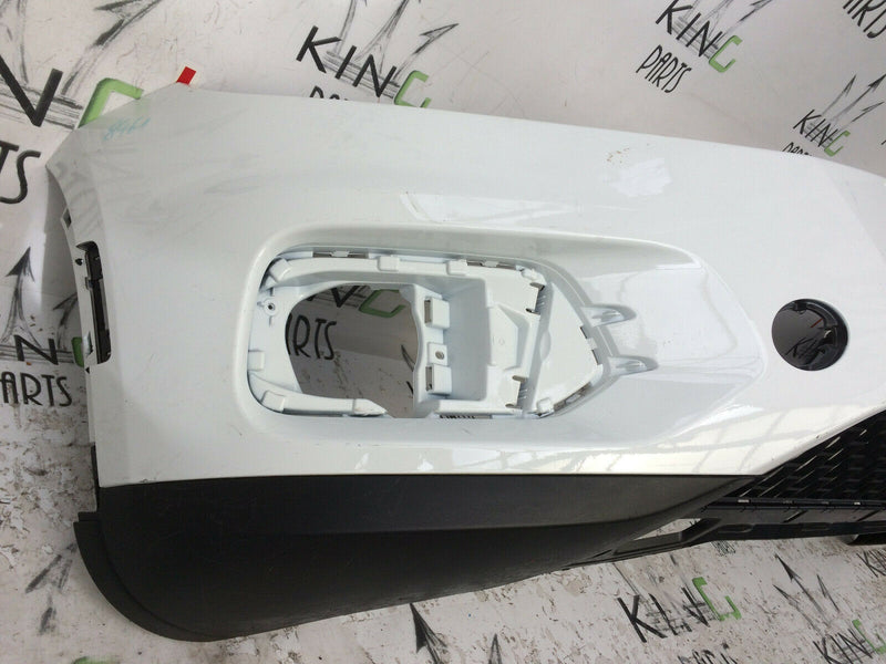 VW TIGUAN ESCAPE 5N 2011-2015 WHITE FRONT BUMPER GENUINE 5N0807221T